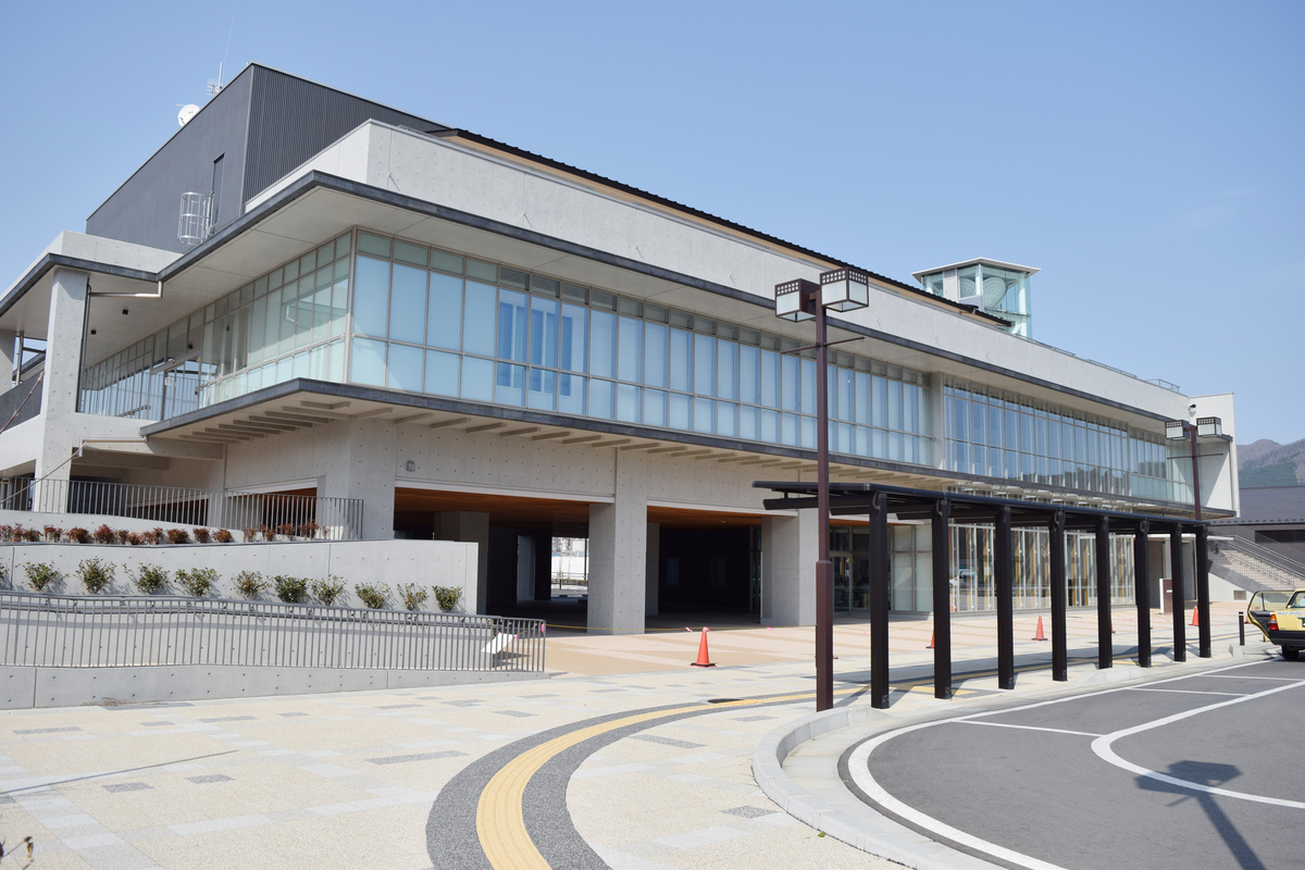 おおふなぽーと(大船渡市防災観光交流センター)